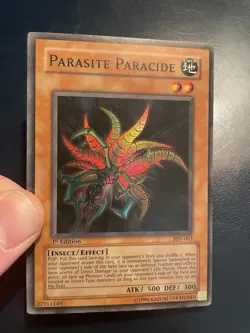 Parasite Paracide PSV-003 Super Rare - 1st Edition Na English Vintage - Image 5