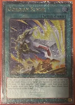 Gordian Slicer - Quarter Century Secret Rare - ALIN‑EN043 - Yu‑Gi‑Oh! NM Pack Fr - Image 1