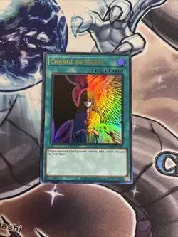 (EF) Yu-Gi-Oh Change Of Heart MRD-EN060 Ultra Rare Holo VLP - Image 1
