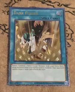 Yugioh Dark Fusion OP27-EN003 Unlimited Ultimate Rare NM - Image 1