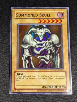 Yugioh - Summoned Skull RP01-EN024 Unlimited Super Rare Retro Pack Reprint NM - Image 1