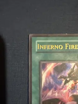 YUGIOH INFERNO FIRE BLAST DR3-EN042 ULTRA UNLIMITED ED MP - Image 3
