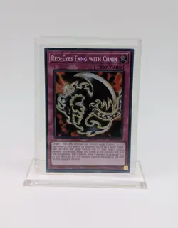 Yu-Gi-Oh! Red-Eyes Fang with Chain LDS1-EN021 Secret Rare - Limited Edition - NM - Image 1