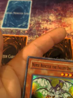 Yu-Gi-Oh! Nurse Reficule The Fallen One GX05-EN001 Limited Super Rare NM/LP - Image 2