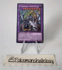 El Shaddoll Shekhinaga MP15-EN161 *VLP* 1st Edition Secret Rare Yugioh Card - Image 1