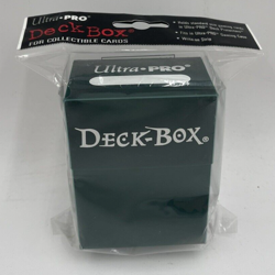 Ultra Pro DECK PROTECTOR 66 mm x 91 mm Standard Card CASE/BOX (Green) - Image 1
