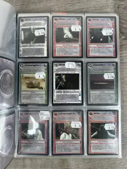 Vintage Star Wars CCG CARD Binder LOT - Image 5