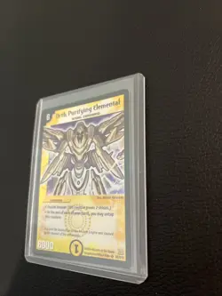 Duel Masters TCG Urth, Purifying Elemental Holo Card DM01 S2/S10 Super Rare - Image 3