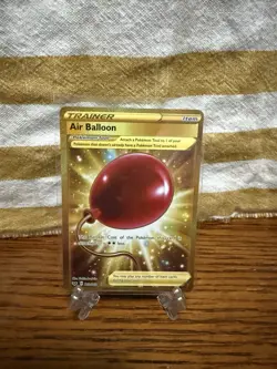Pokemon TCG Air Balloon Sword & Shield Holo Card 213/202 Secret Rare - Image 1