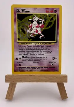 Pokemon TCG - Jungle - Mr. Mime 6/64 No Symbol Error card - Image 1