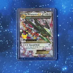 Pokemon TCG Mega M Rayquaza EX Card 76/108 Celebrations - Image 1