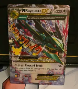 Pokemon TCG Mega M Rayquaza EX Card 76/108 Celebrations - Image 5