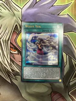 DUSA-EN032 White Veil Ultra Rare 1st Edition NM Yugioh Card - Image 1