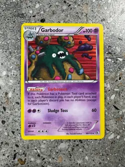 Pokemon TCG Cards Garbodor 68/113 Legendary Treasures Holo Rare NM - Image 1