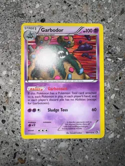 Pokemon TCG Cards Garbodor 68/113 Legendary Treasures Holo Rare NM - Image 3