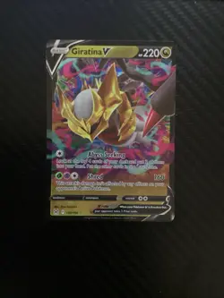 Giratina V 130/196 Lost Origin Ultra Rare Holo Pokemon TCG Card NM SWSH Foil - Image 1