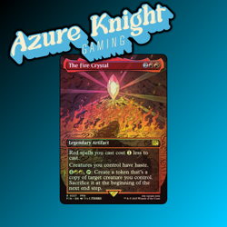 MTG - The Fire Crystal (0337) Borderless Foil - Final Fantasy - NM - Image 1