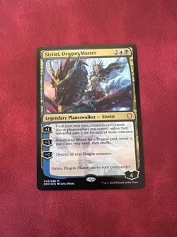 Sivitri, Dragon Master FOIL - NM - MTG Dominaria United - Magic the Gathering - Image 1
