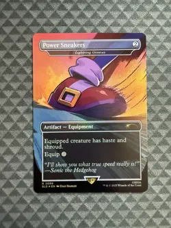 MTG Power Sneakers #2099 Rainbow Foil Rare Secret Lair Drop Series (SLD) - Image 1