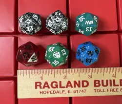 Mixed Lot MTG Magic Dice Pokemon TCG Pins Markers Funko Marvel - Image 5