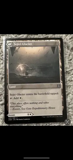 MTG - Sejiri Shelter Sejiri Glacier - Zendikar Rising - NM - Image 2