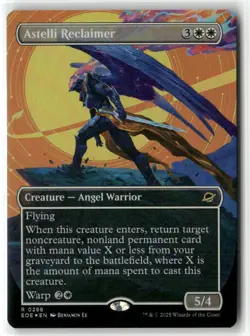 Astelli Reclaimer (Borderless) Edge of Eternities Foil Magic NM - Image 1