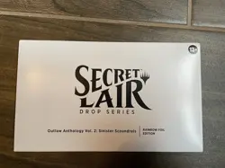 MTG Secret Lair Outlaw Anthology Vol. 2: Sinister Scoundrels SEALED RAINBOW FOIL - Image 1