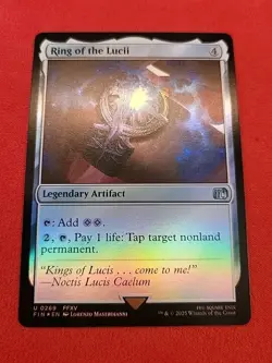 Ring of the Lucii Final Fantasy Foil - FIN 0269 - Magic The Gathering - Image 1