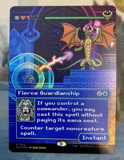 Fierce Guardianship, 1823 (Rainbow Foil) [Secret Lair Drop Series] NM/M - Image 1