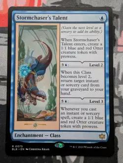 Stormchaser's Talent Bloomburrow Regular - NM #75 MTG BLB - Image 1