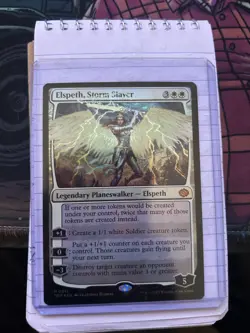 Elspeth, Storm Slayer Tarkir: Dragonstorm Foil - Image 1