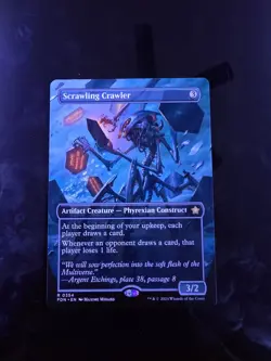 Scrawling Crawler (Borderless) Foundations Regular MTG NM Magic Card - Image 1