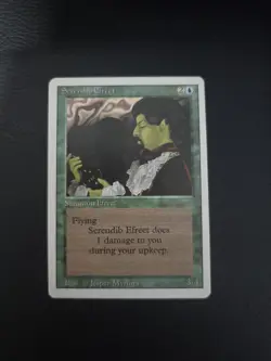 Serendib Efreet Revised Edition Regular MTG NM Magic Card - Image 1