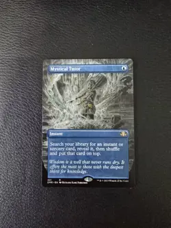 Mystical Tutor (Borderless) Dominaria Remastered Regular MTG NM Magic Card - Image 1
