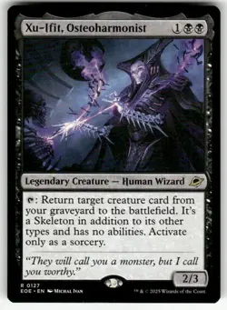 XU-IFIT, OSTEOHARMONIST R MAGIC THE GATHERING MTG EDGE OF ETERNITIES 127 NM - Image 1