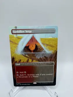 MTG Aetherdrift - Sunbillow Verge Borderles NM - Image 1