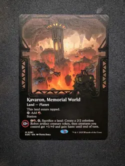 Kavaron, Memorial World (Borderless) Edge of Eternities Regular - Image 1
