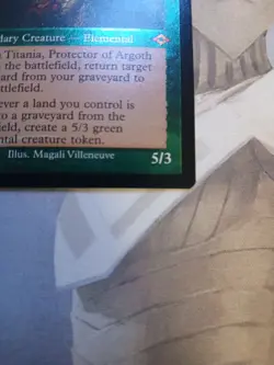 MTG Titania, Protector of Argoth Retroframe Foil Modern Horizons 2 Mythic NM - Image 3