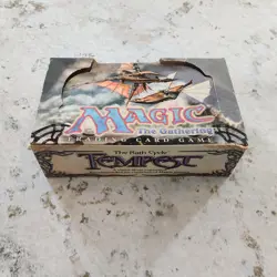 MTG Magic the Gathering Tempest Empty Booster Display - AY059 - Image 1