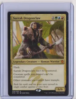 Magic: The Gathering Surrak Dragonclaw Khans of Tarkir Non Foil (LP) - Image 1
