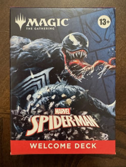 MTG SDCC 2025 Exclusive Black Spider-Man Welcome Deck with Venom, Eddie Brock - Image 2