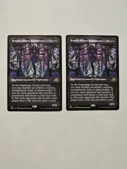 2x Braids, Arisen Nightmare - Showcase - Dominaria United - Near Mint - MTG - Image 1