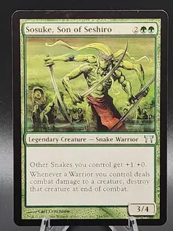 Sosuke, Son of Seshiro - LP , English - Champions of Kamigawa - Image 1