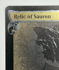 MTG Relic of Sauron Foil Showcase Scrolls LTC #489 Lord of the Rings Magic - Image 3