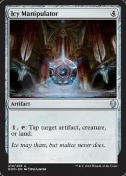 1x Icy Manipulator MTG Dominaria NM Magic Regular - Image 1