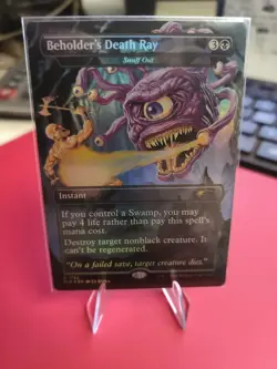 Beholder's Death Ray - Snuff Out (Rainbow Foil) Secret Lair Drop Foil - Image 1