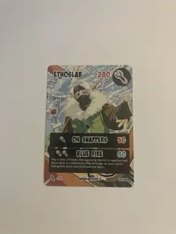 S1 e1 Hermitcraft TCG Non-Holo Rare Ethoslab Card - RARE!! - Image 1