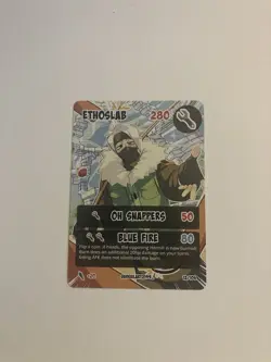 S1 e1 Hermitcraft TCG Non-Holo Rare Ethoslab Card - RARE!! - Image 3