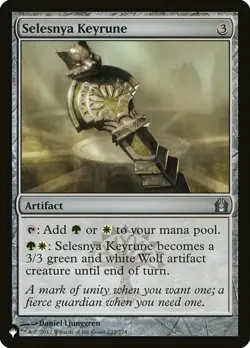 1x Selesnya Keyrune - The List MTG The List NM Magic Regular - Image 1