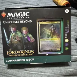 MTG Magic LOTR Tales Of Middle-Earth Food & Fellowship Commander Deck - SEALED! - Image 1